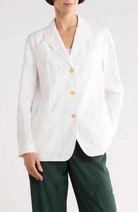 Lafayette 148 New York Patch Pocket Blazer