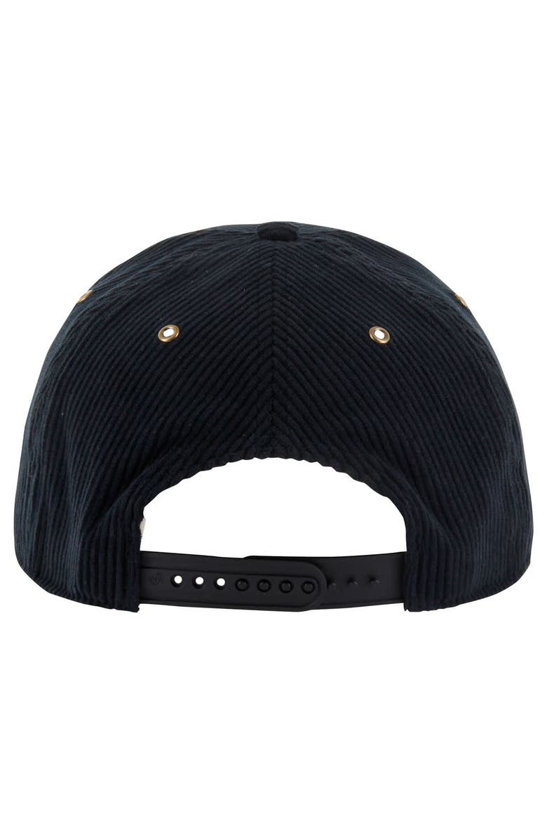 '47 Men's '47 Black Las Vegas Raiders Letterman Hitch Adjustable Hat, Alternate, color,