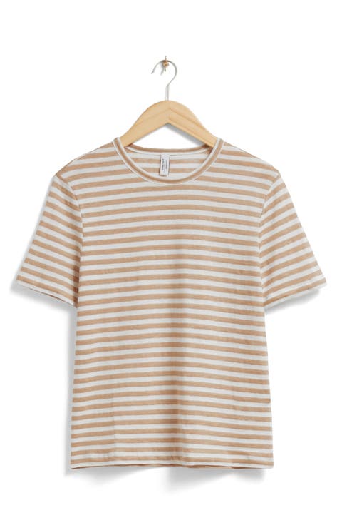 Pa Oliane Linen & Cotton Blend T-Shirt