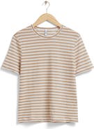 & Other Stories Pa Oliane Linen & Cotton Blend T-Shirt