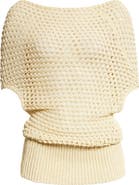 OSSOU Reid Organic Cotton Blend Crochet Sweater