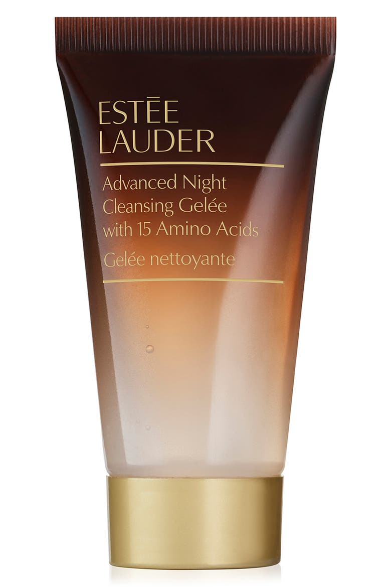 Travel Size Advanced Night Cleansing Gel Foaming Face Wash with 15 Amino Acids, Main, color, NO COLOR