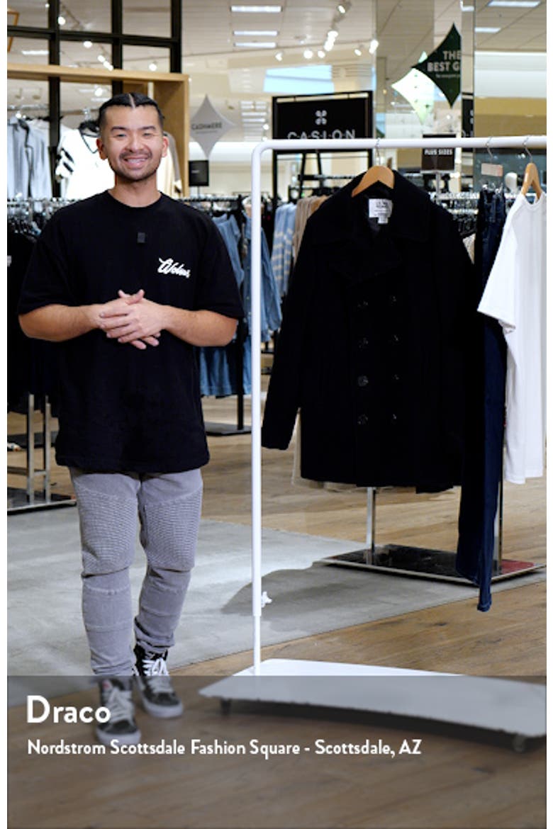 Wool Blend Peacoat video