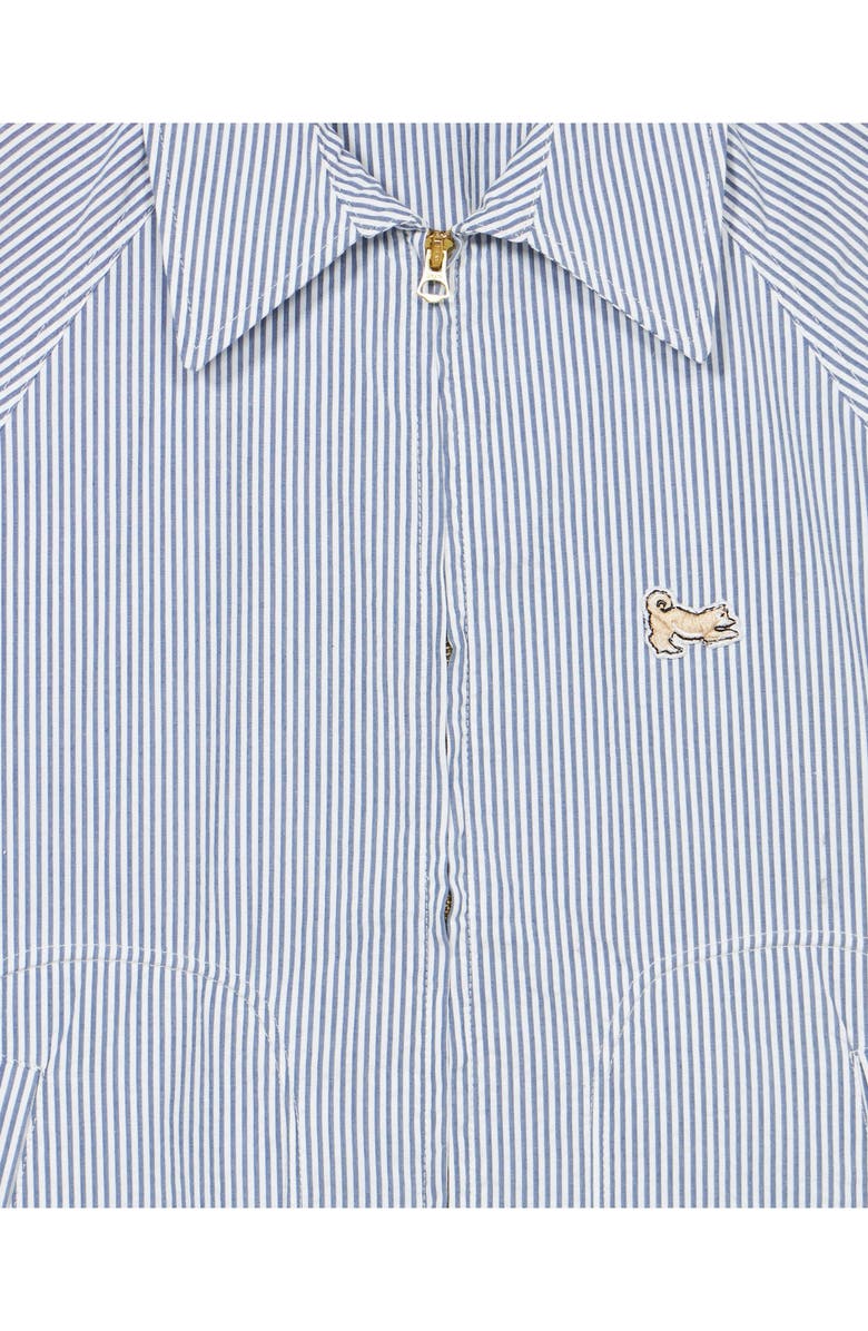 Fortela Cotton Zip Jacket, Alternate, color, Blue