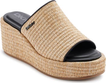 DKNY ★【ウェッジ サンダル】Conrad Platform Wedge Sandal DKNY Conrad Platform Wedge Sandal (Women) | Nordstromrack