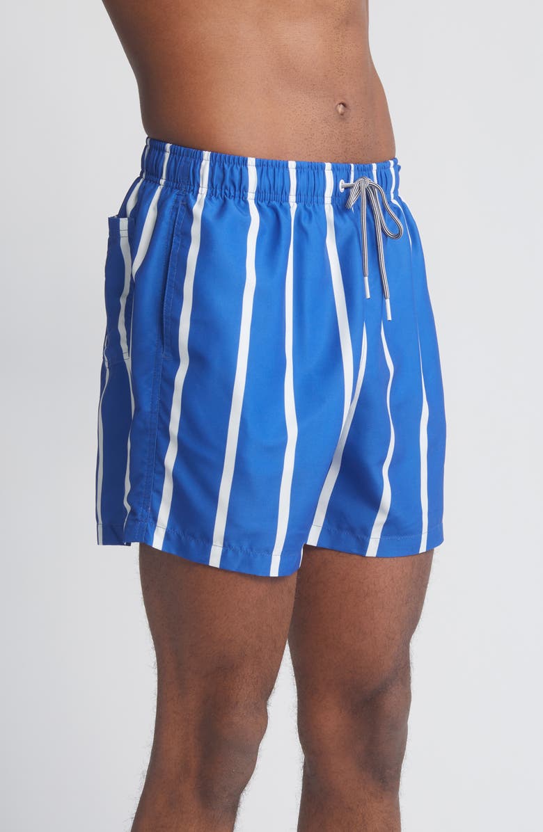 Boardies Watson Stripe Mid Length Swim Trunks, Alternate, color, 