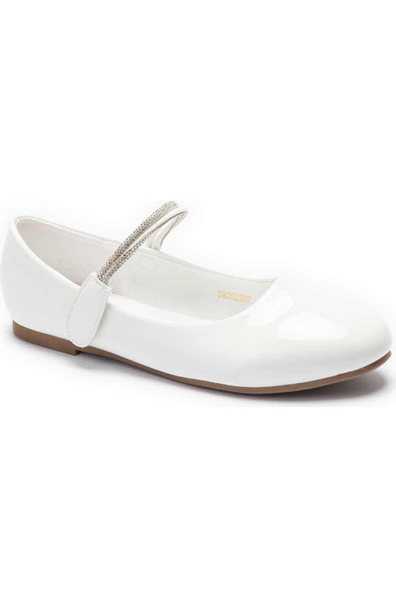 Tulleen Liora Rhinestone Sandals, Alternate, color, Beige
