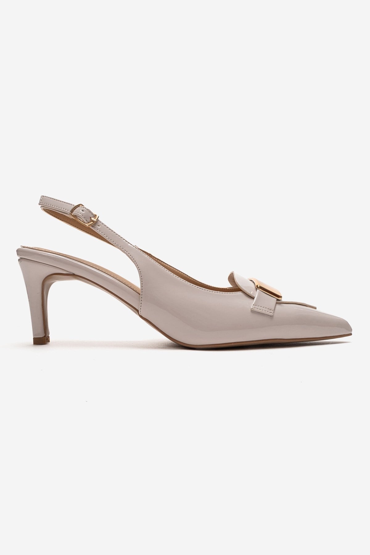 Sollenne Stiletto Pump, Alternate, color, Ecru Patent