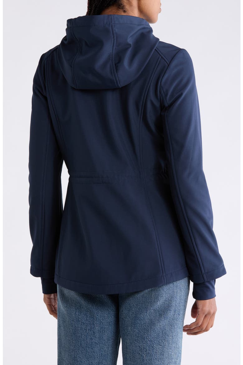 Water Resistant Softshell Jacket, Alternate, color, NAVY