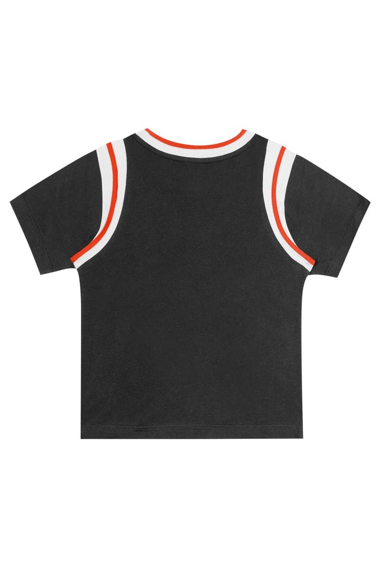 Toddler Fanatics Branded Black/Gray San Francisco Giants Bases Loaded T-Shirt & Shorts Set, Alternate, color, Black