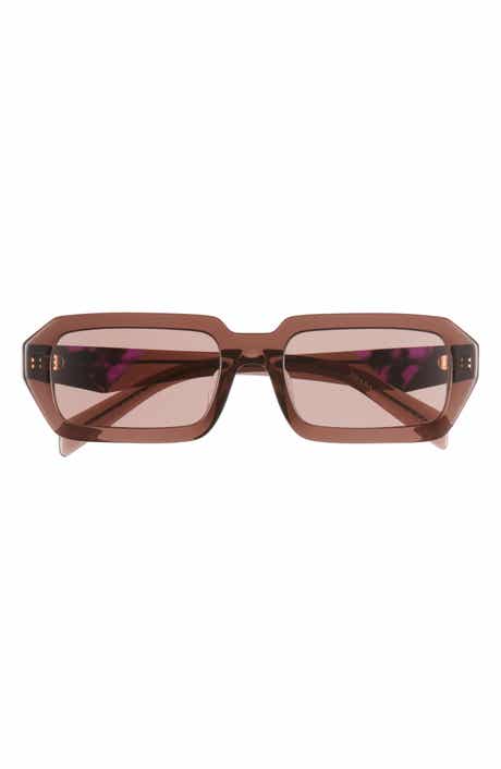 Prada 54mm Rectangular Sunglasses