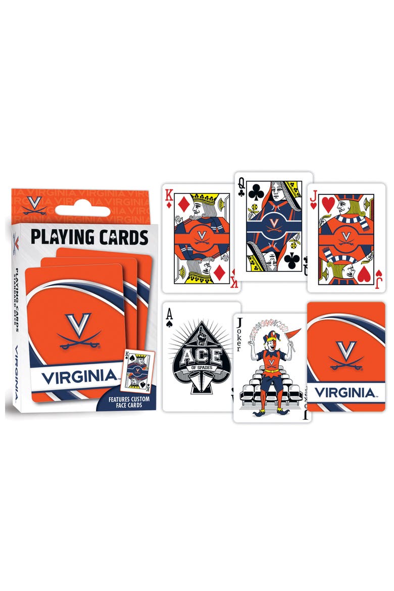 Virginia Cavaliers Playing Cards, Alternate, color, Multicolor