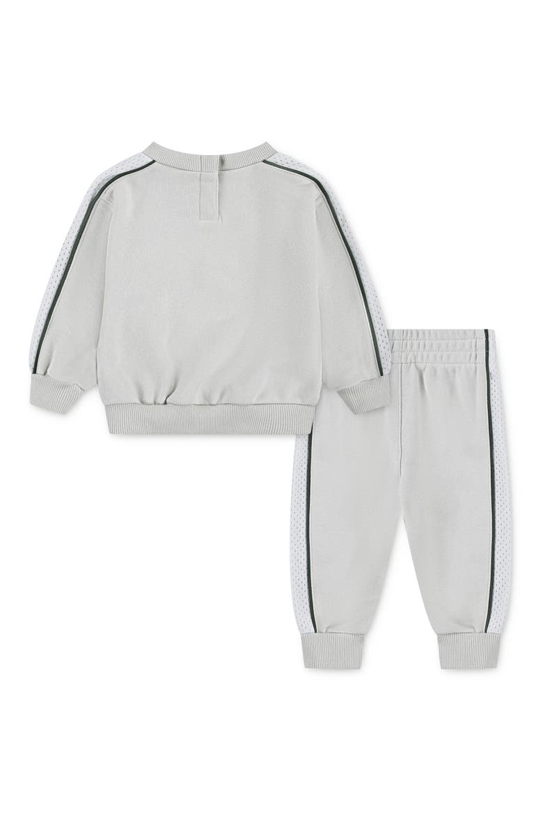 Essential Fleece Sweatshirt & Joggers Set, Alternate, color, LIGHT BONE