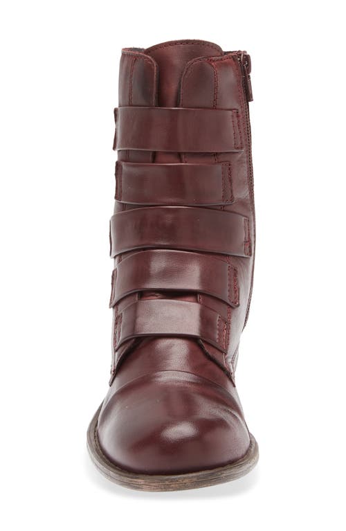 Miz Mooz Leighton Leather Boot In Animal Print