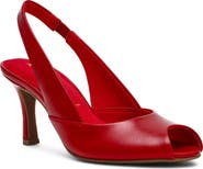 Anne Klein Jovi Slingback Peep Toe Pump