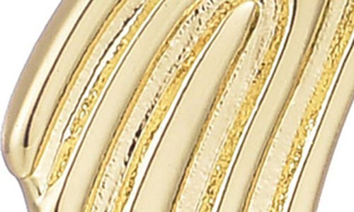 Adornia Winged Stud Earrings In Gold