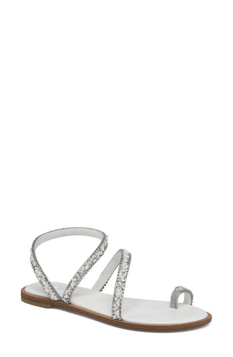 Positano Crystal & Rhinestone Sandal (Women)