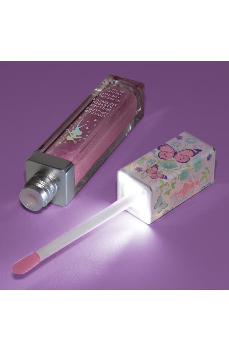 Three Cheers For Girls 3C4G Fairy Garden Lightup Lip Gloss Duo, 2 Pieces, Tweens & Girls Ages 8+, Alternate, color, Multicolored