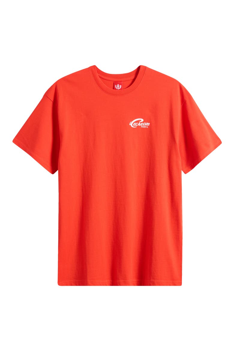 Classic Graphic T-Shirt, Alternate, color, FIERY RED