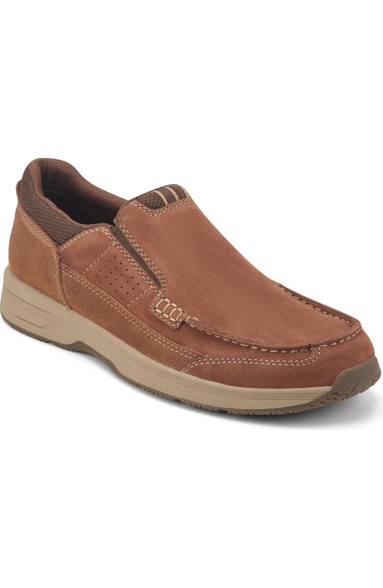 Rockport Atwell Slip-On Shoe, Main, color, Medium Natural