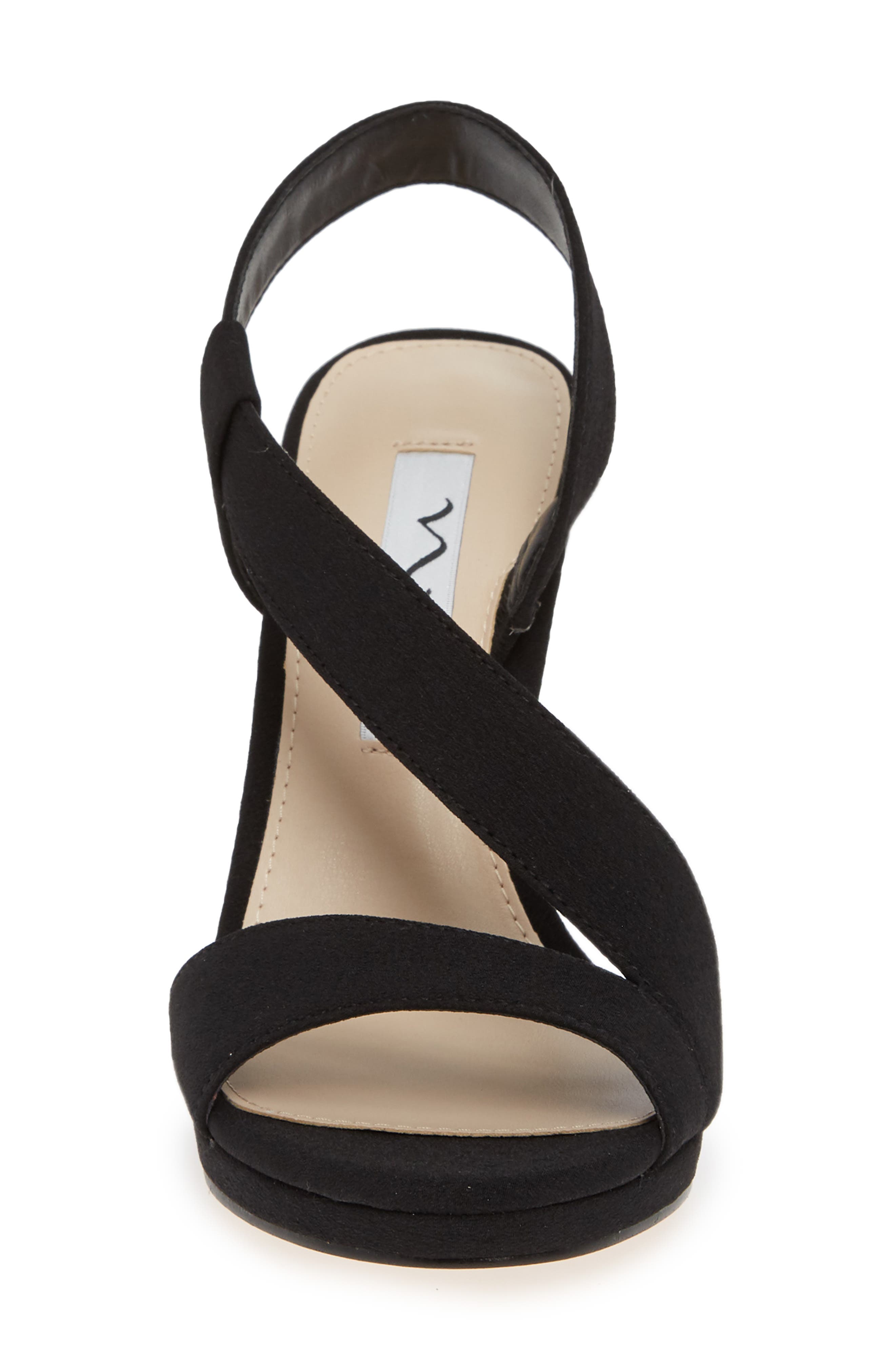 Nina Robina Asymmetrical Sandal, Alternate, color, 