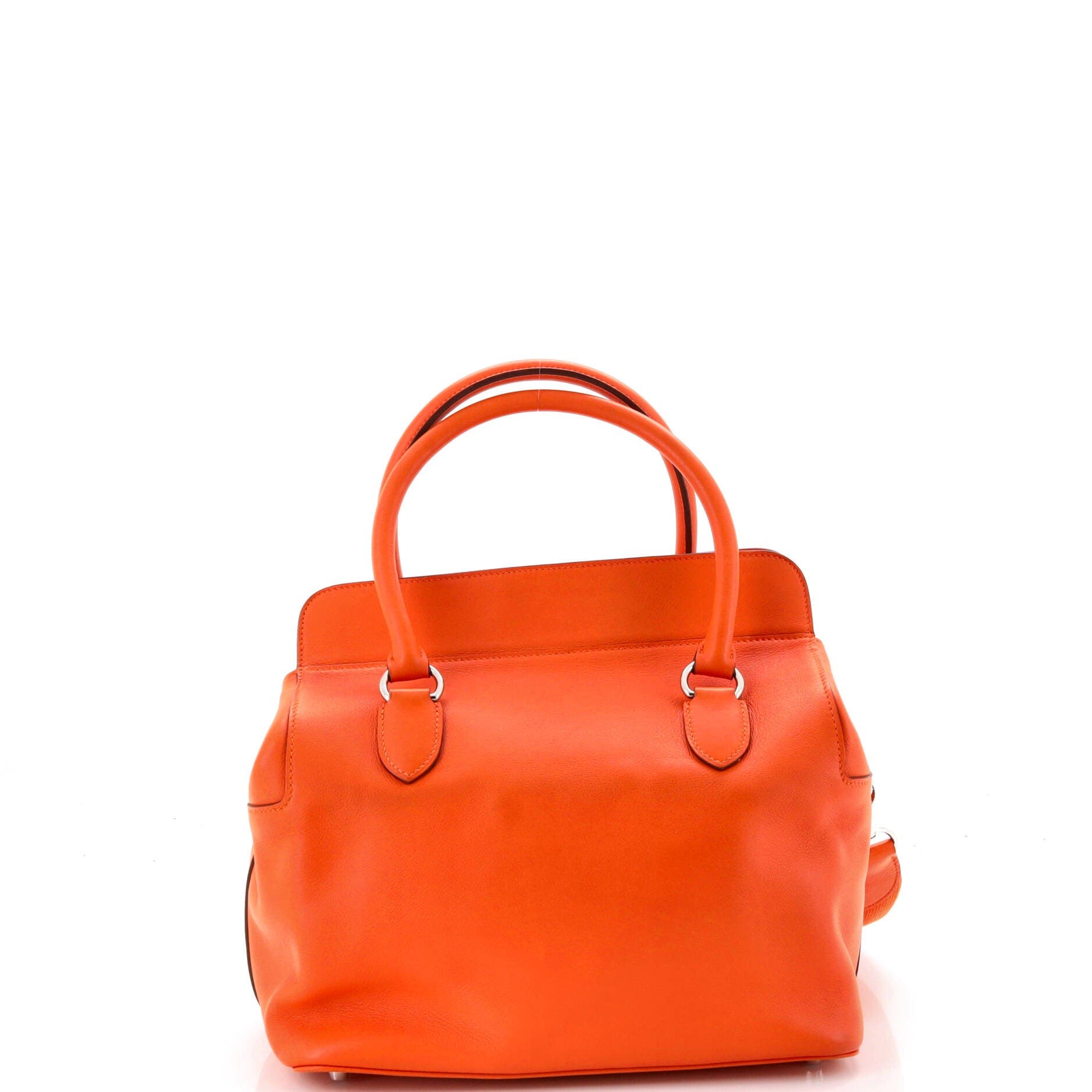 Pre-Owned Hermes Toolbox Bag Swift 26, Alternate, color, Feu