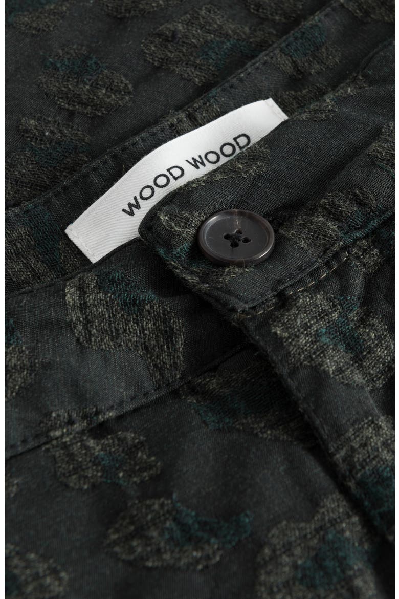 Liam Jacquard Shorts, Alternate, color, DARK GREEN