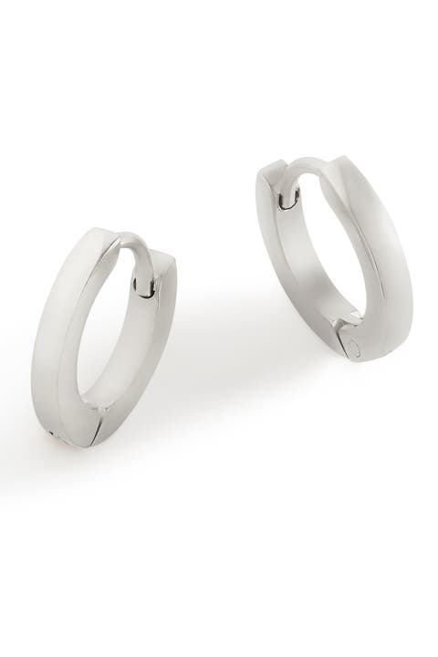 Dainty Huggie Hoop Earrings