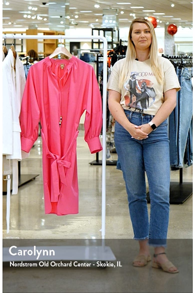 Dapera Long Sleeve Cotton Blend Dress video