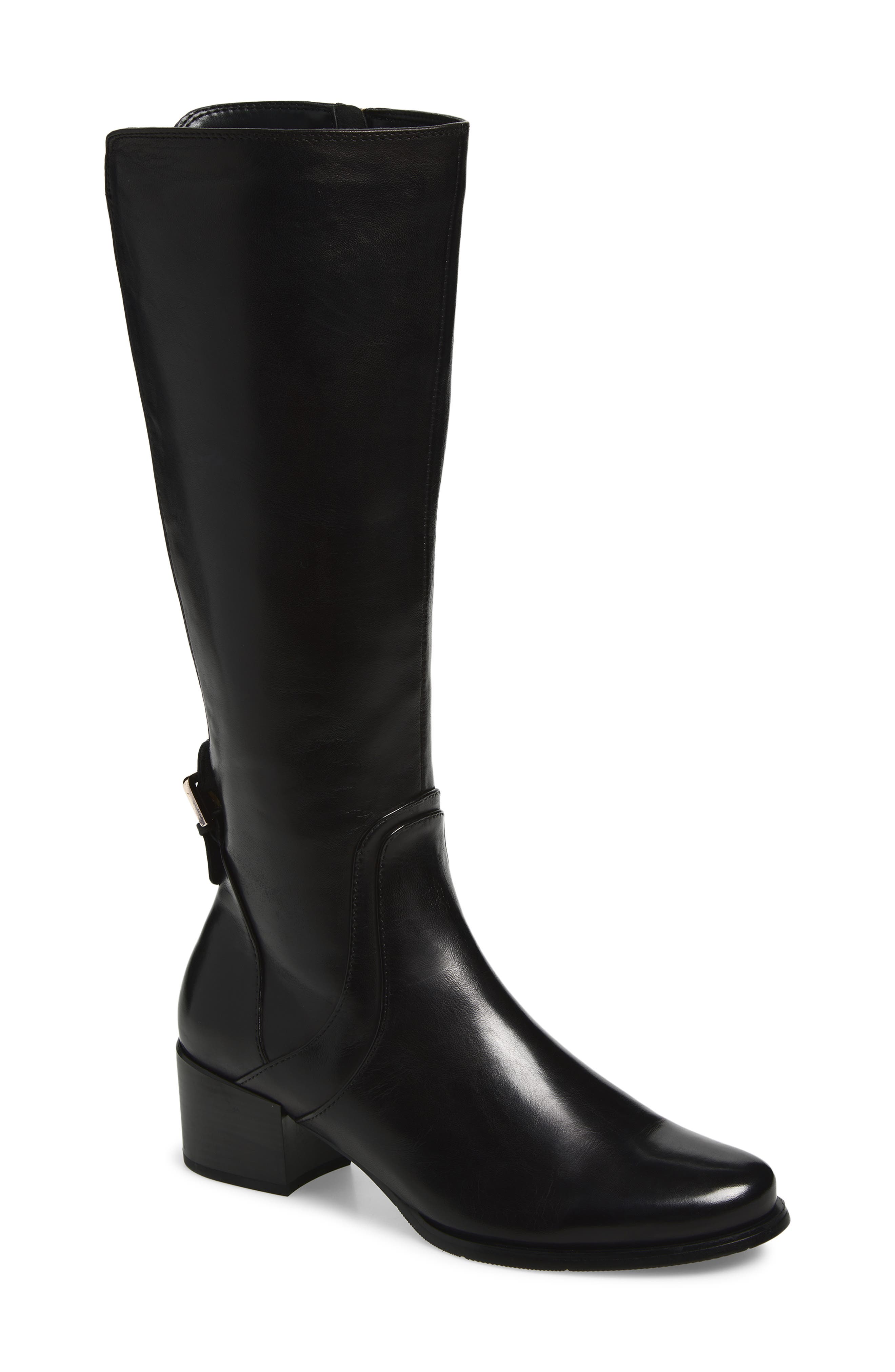 Regarde Le Ciel Jolene Knee High Boot, Main, color, Delice Black