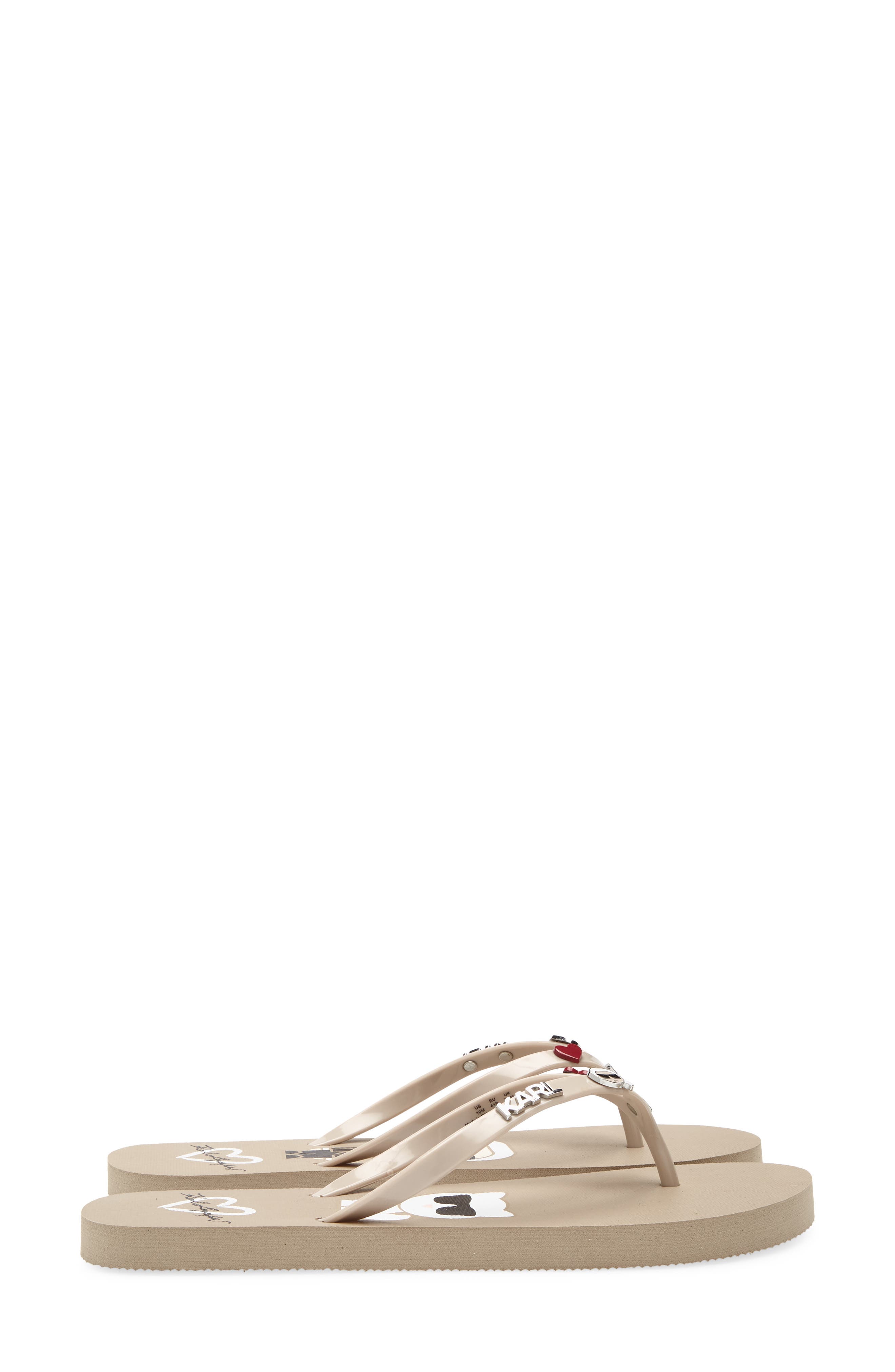 Zemi Flip Flop Sandal, Alternate, color, BEIGE
