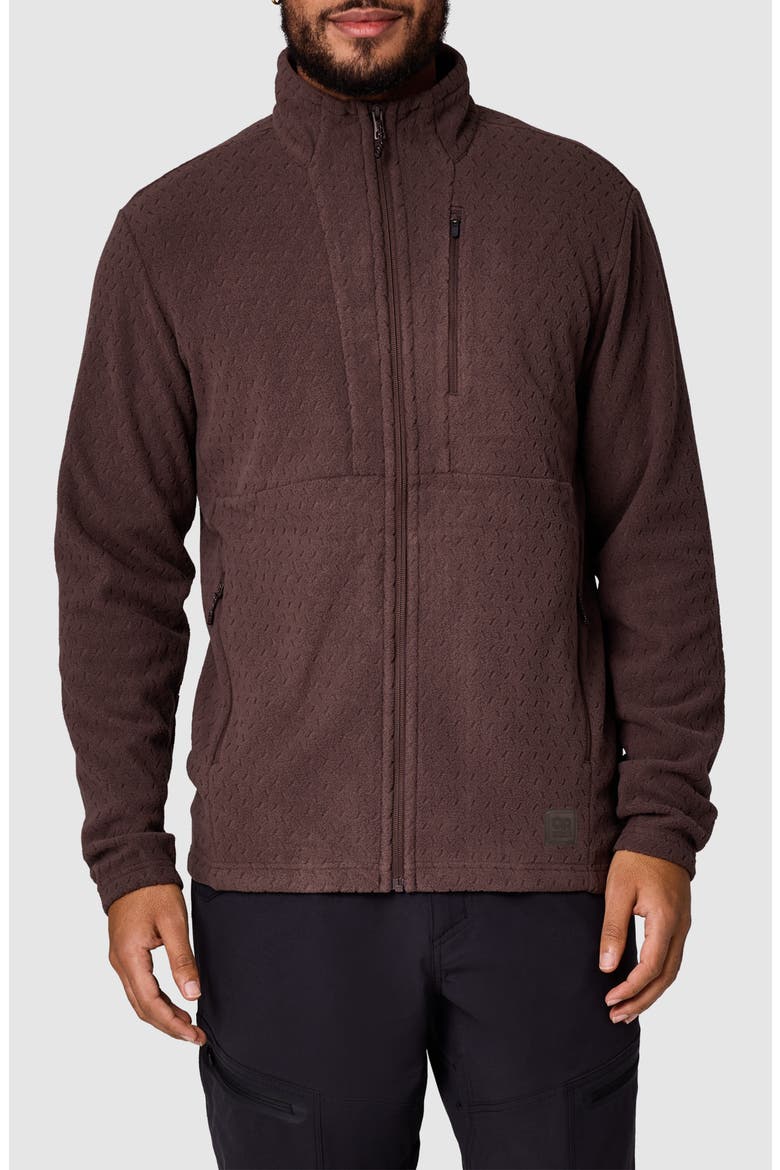 Trail Mix XT Fleece Jacket, Main, color, CHESTNUT