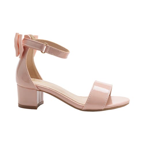 Tulleen Patent-finish Block-heels Sandals In Pink