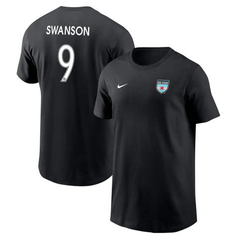 Youth Nike Mallory Swanson Black Chicago Red Stars Core T-Shirt