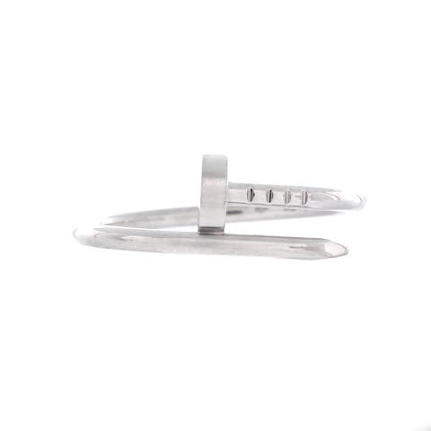 Juste un Clou Ring 18K White Gold Small