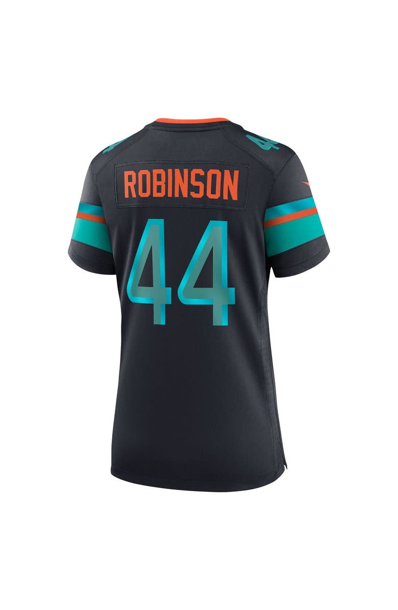 Nike Women's Nike Chop Robinson Pitch Blue Miami Dolphins 2025 Rivalries Collection Game Jersey, Alternate, color, Navy
