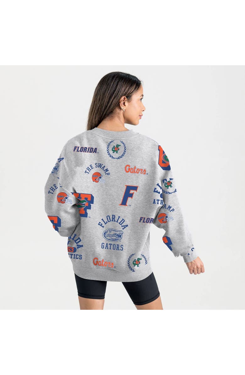 GAMEDAY COUTURE Women
s Gameday Couture Gray Florida Gators Always on Repeat Fleece Sweatshirt, Alternate, color, Gray
