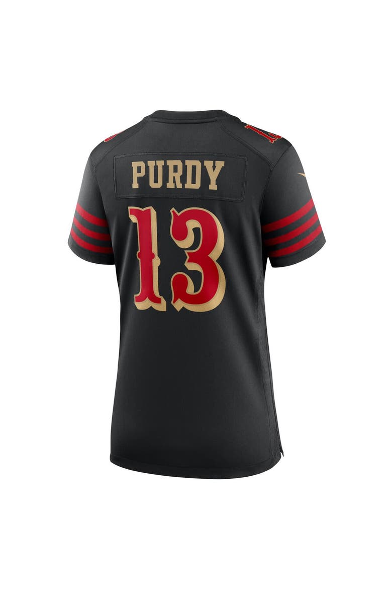 Women's Nike Brock Purdy Black San Francisco 49ers 2025 Rivalries Collection Game Jersey, Alternate, color, Black