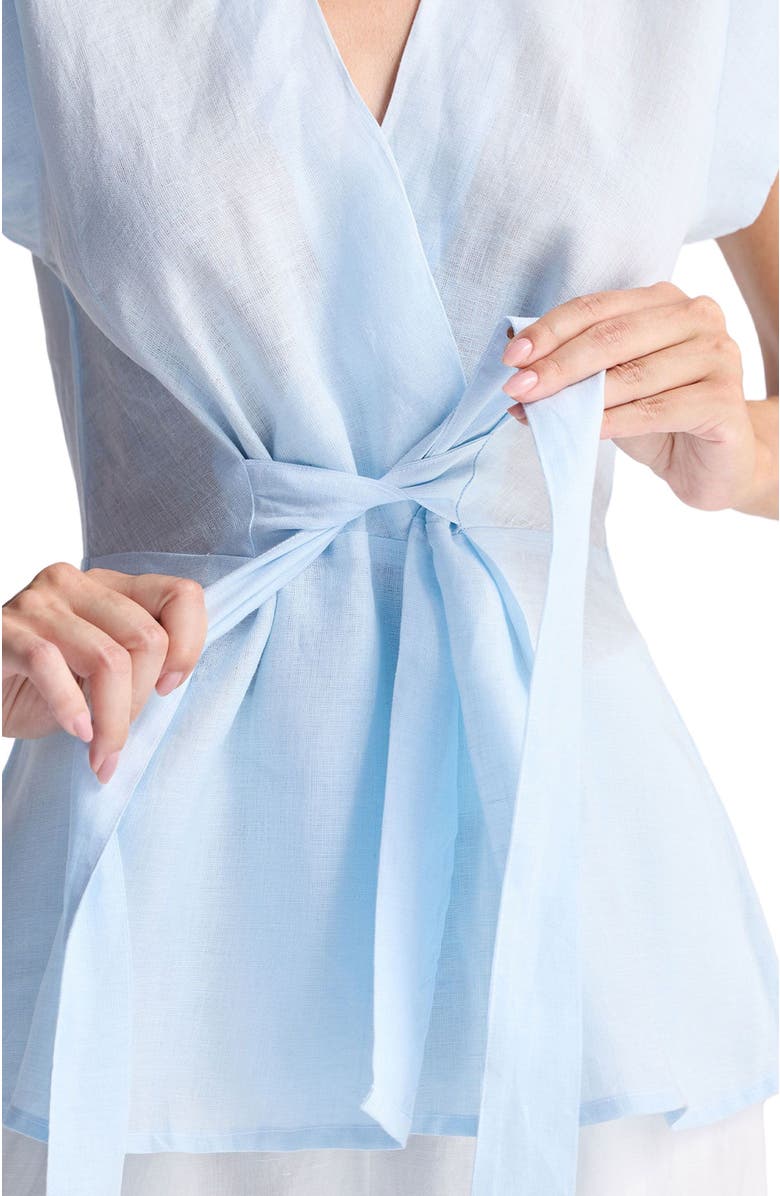 Reistor Power Moves Short Sleeve Top, Alternate, color, Summer Blue
