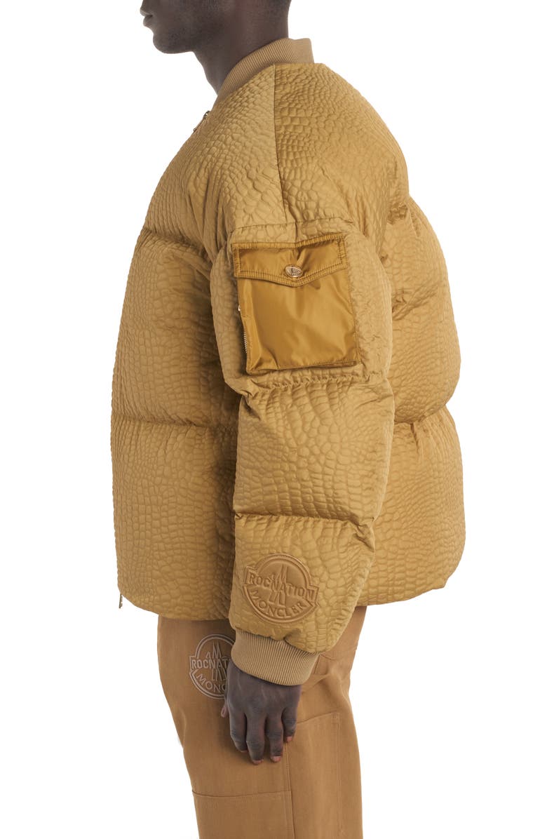 Moncler Genius Moncler 9 Roc Nation Centaurus Down Bomber Jacket, Alternate, color, 