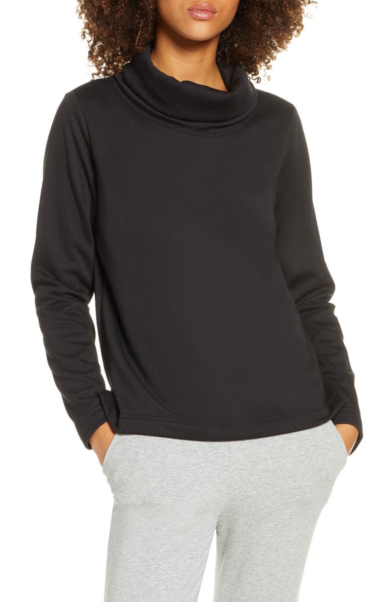 Zella Funnel Neck Pullover, Main, color,