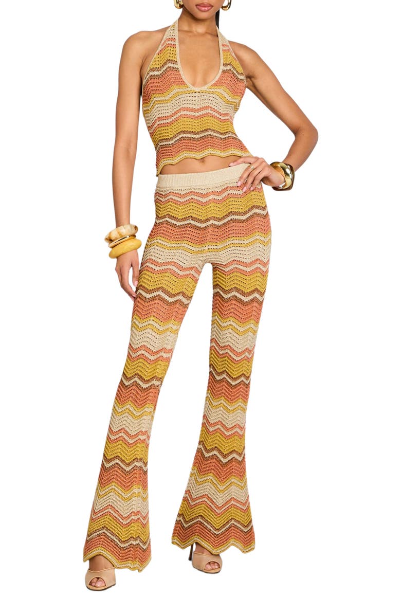 Retrofête Amira Crochet Pants, Alternate, color,