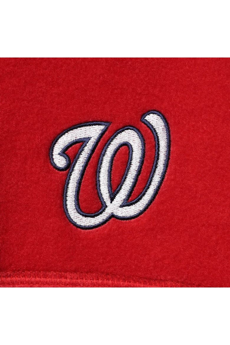 Men's Columbia Red Washington Nationals Steens Mountain Half-Snap Jacket, Alternate, color, Red