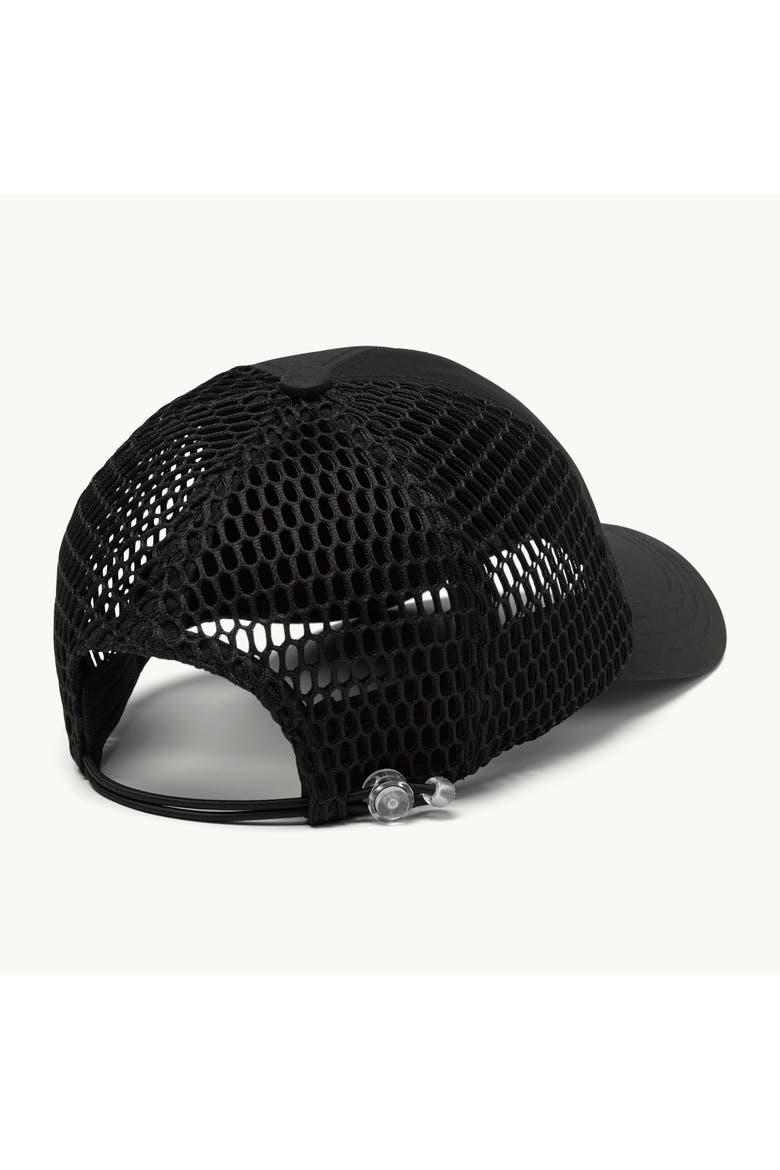 Trekker Trucker Hat, Alternate, color, Black