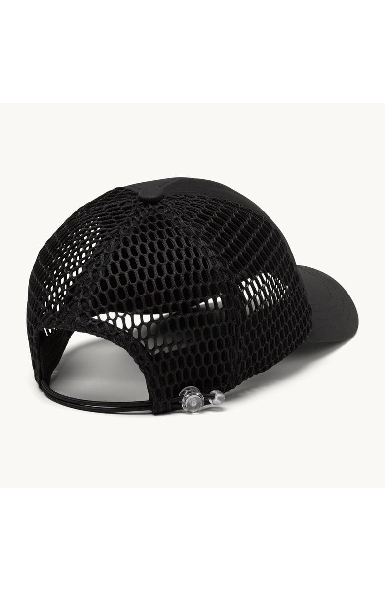 Turtle Fur Trekker Trucker Hat, Alternate, color, Black