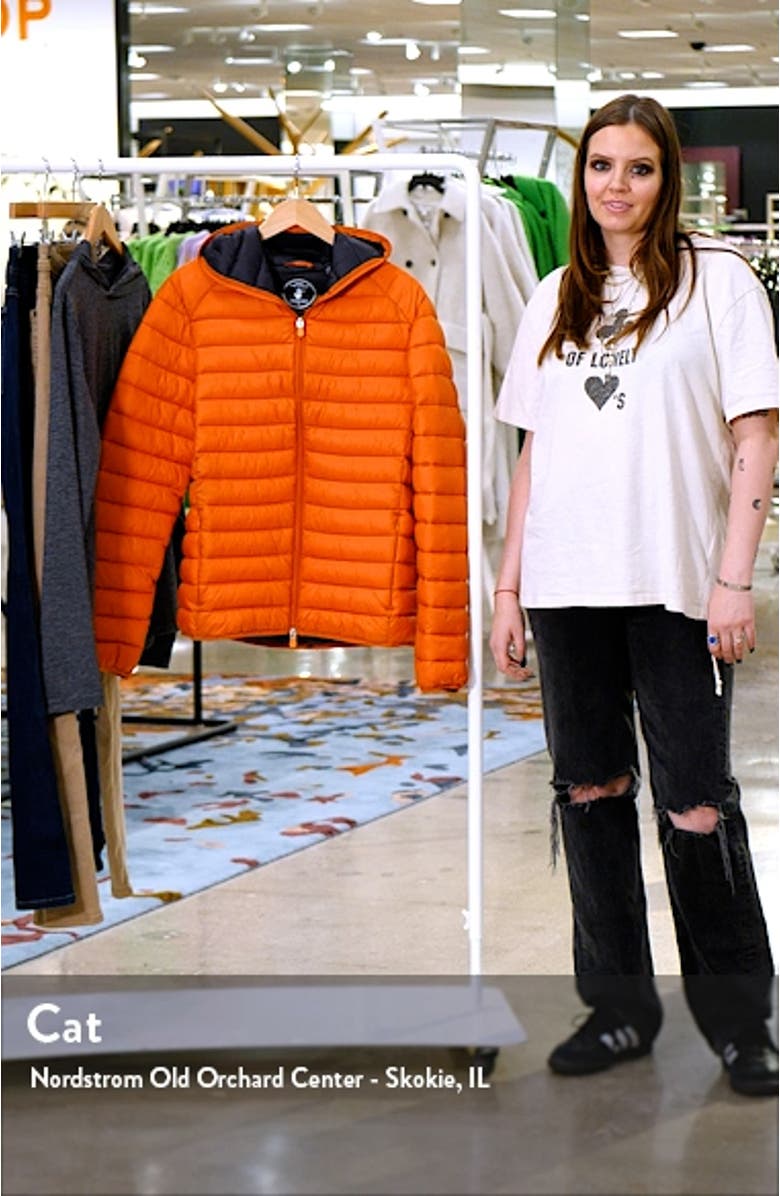 Donald Hooded Puffer Jacket, sales video thumbnail