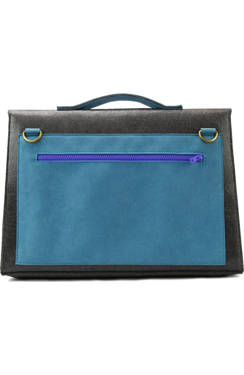 Mad Rabbit Kicking Tiger 'Mateo' Briefcase, Alternate, color,