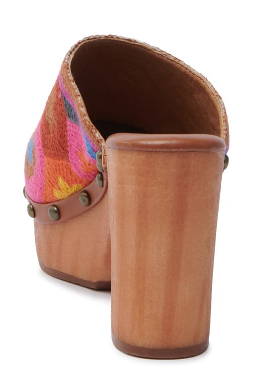 Azalea Wang Naoto Platform Clog In Multi