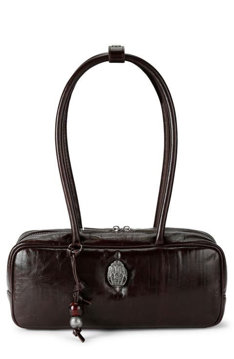 Small Celia Leather Duffle Bag
