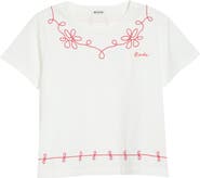 Bode Lasso Embroidered Cotton T-Shirt
